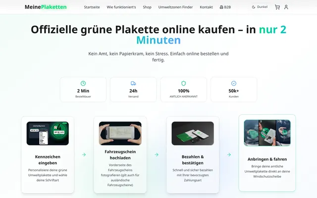 MeinePlaketten – Screenshot
