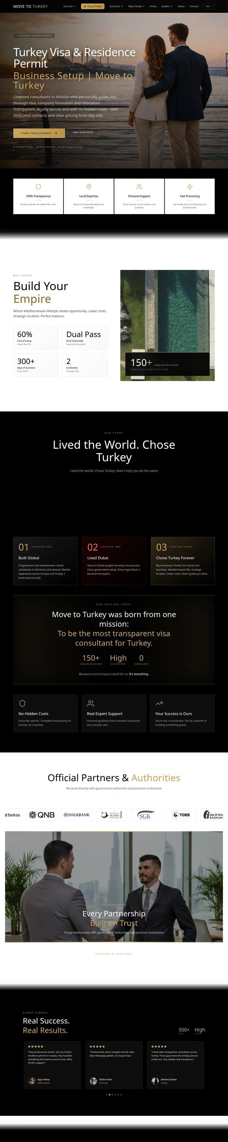 Move to Turkey – Website move-to-turkey.com